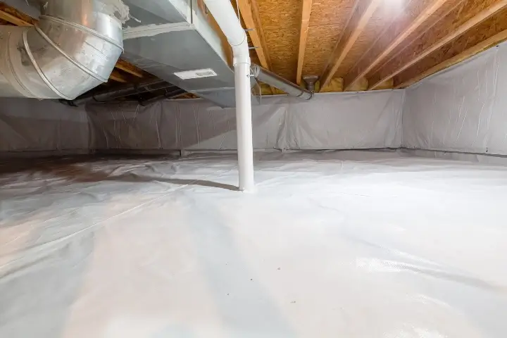 Crawl space encapsulation in Middle Tennessee and Southern Kentucky by Lookout Pest Control, formerly Ace Exterminating