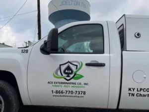 Ace Exterminating service truck parked in Joelton TN